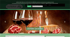 Desktop Screenshot of osteriadabaffo.com